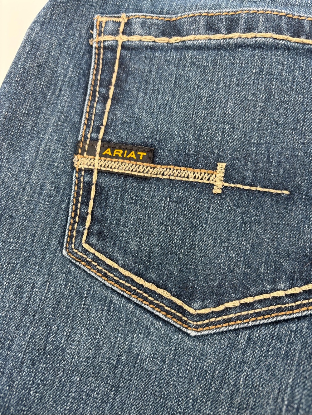 Ariat Rebar M4 Mens Jeans 36x36 Bodie Edge Bootcut DuraStretch Workwear 10016220 - Picture 11 of 14